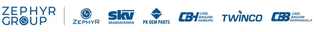 A white background with grey text and various logos